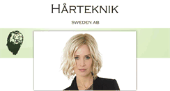 Desktop Screenshot of harteknik.se